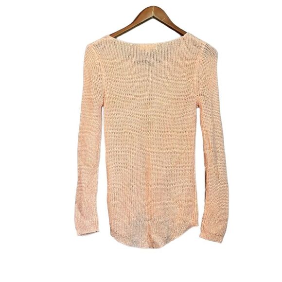 Olive‎ + Oak salmon knit v neck sweater. Size small - Picture 6 of 6